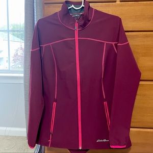 Eddie Bauer workout zip up jacket